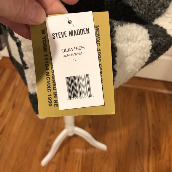 💔50% Off💔 Steve Madden Plaid jacket Sherpa NWT - Picture 7 of 8